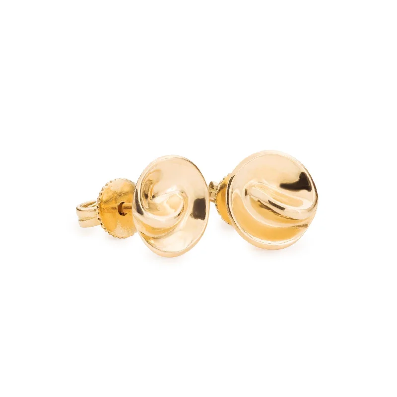 Simple Drop Earrings for Women-Seeds 02 18K Gold Earrings