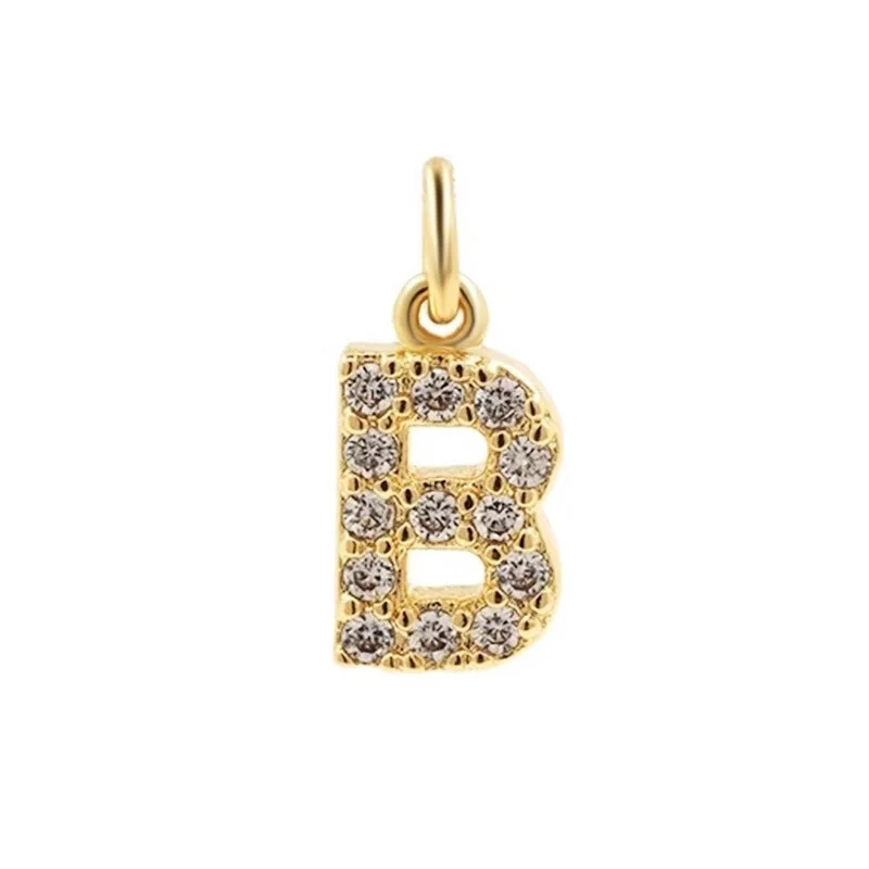 Single Letter Pendant B