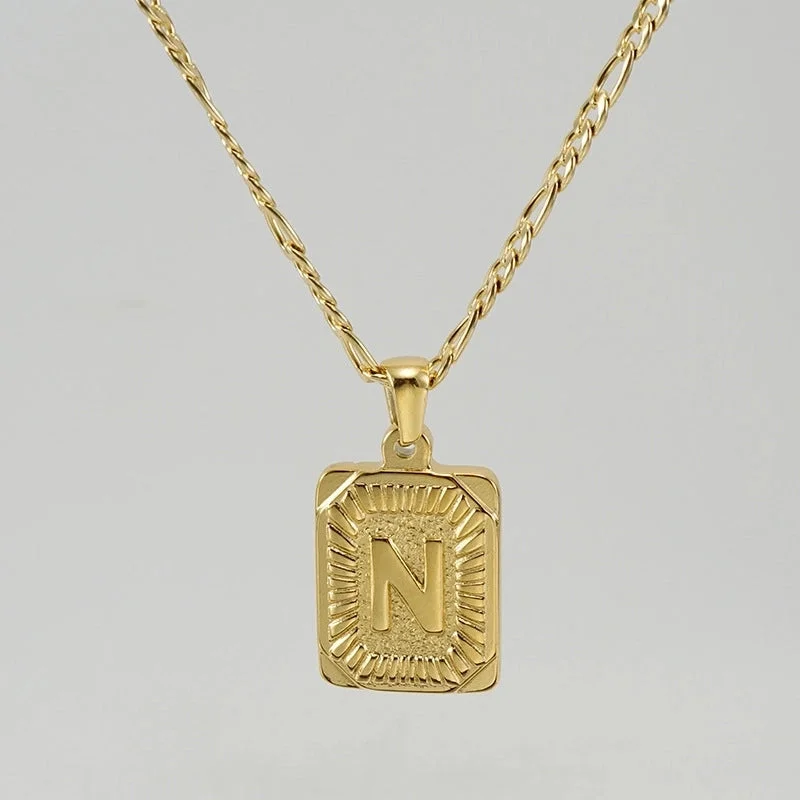 Gold N (Including Chain)