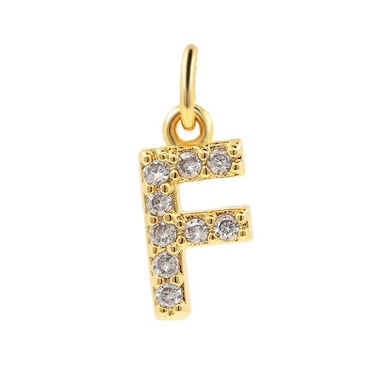 Single Letter Pendant F