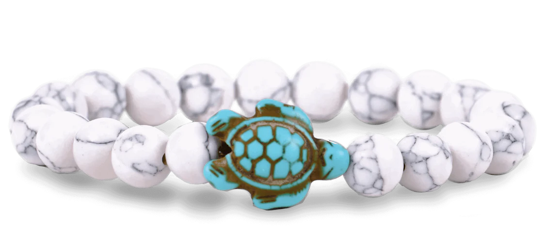 Heart-shaped Bracelets for Her-The Journey Bracelet - Sea Turtle