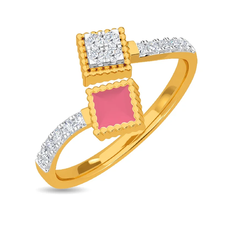 Gemstone Wedding Rings for Women-Selin Ring