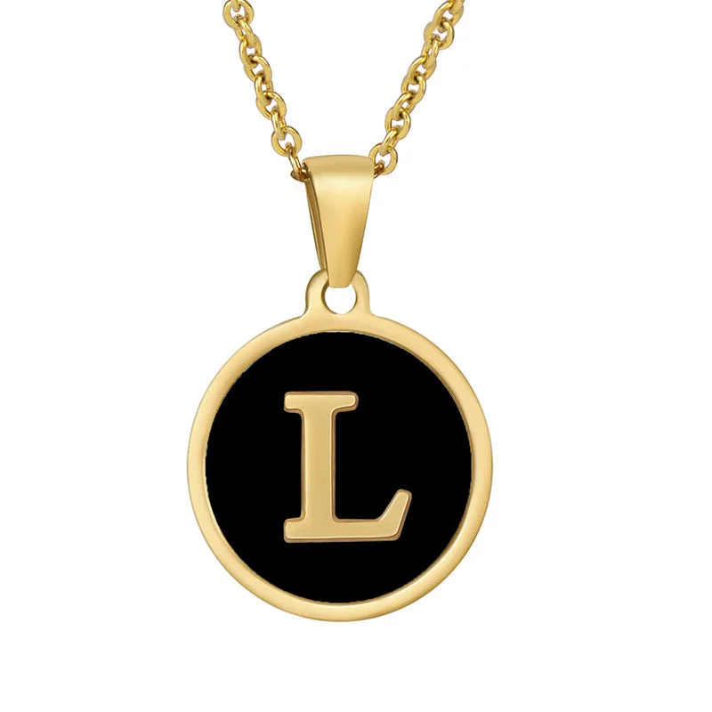 Black L (Including Chain)