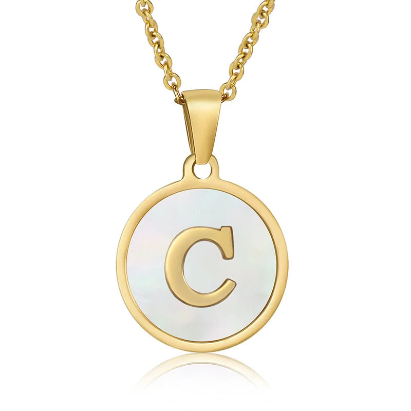 White Shell C (Including Chain)