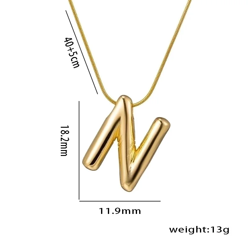 |8881 Letter N Gold