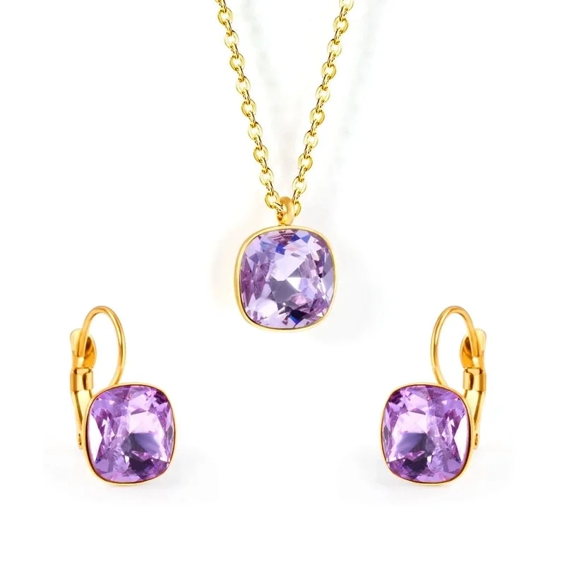 Gold-Purple Crystal