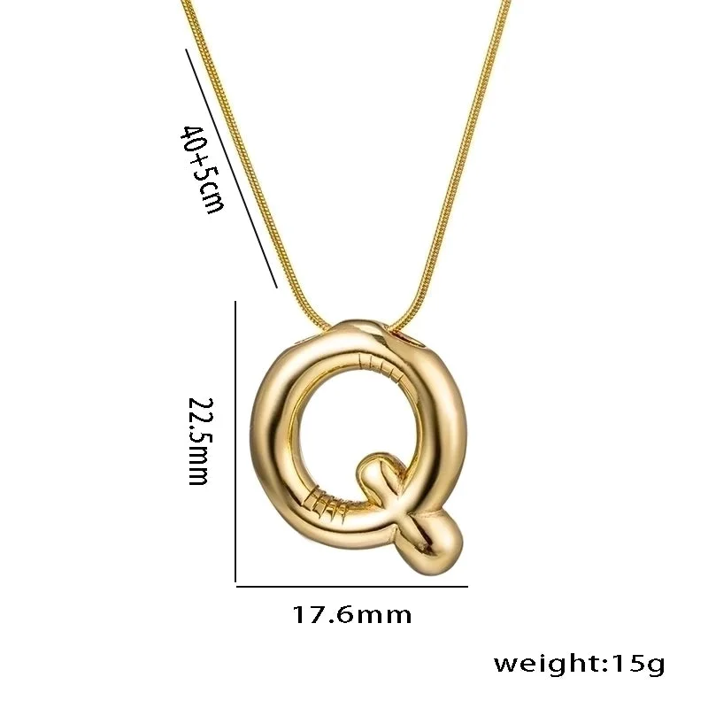 |8881 Letter Q Gold